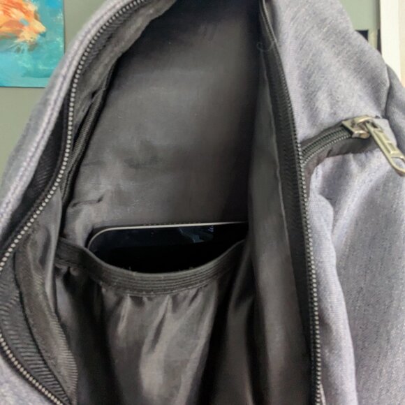 Grey Urban Crossbody Sling Bag - Picture 11 of 14